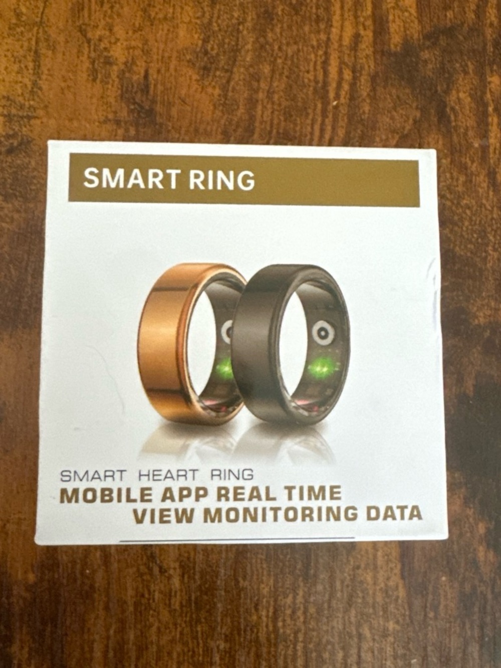 Smart Ring - Black size 9